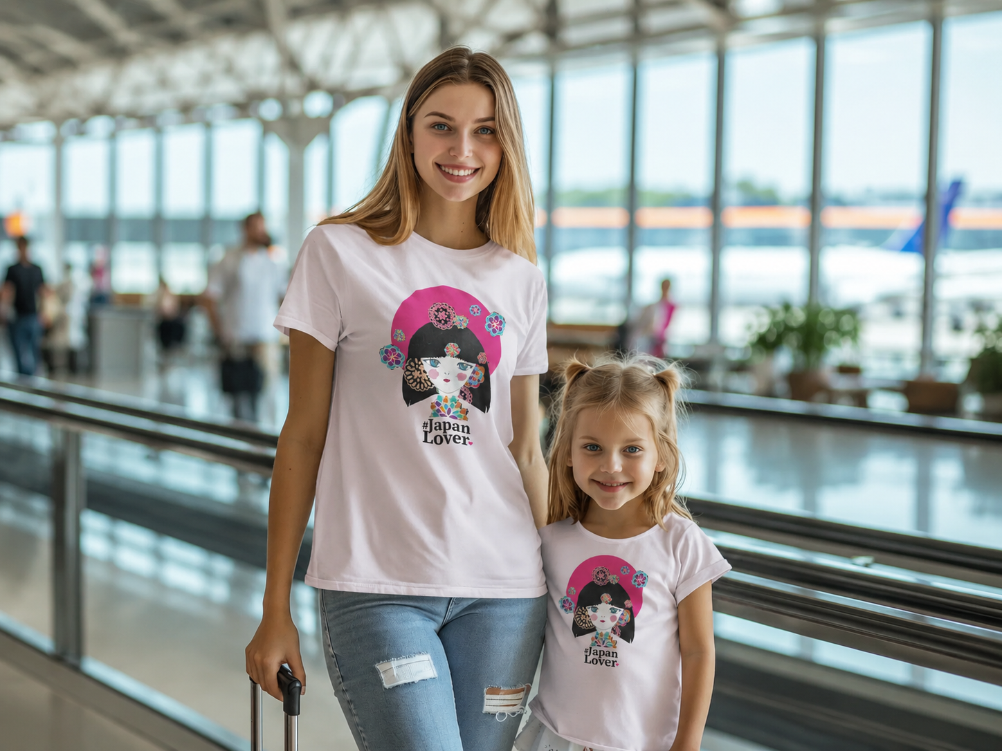 Maiko tshirt para madre e hija